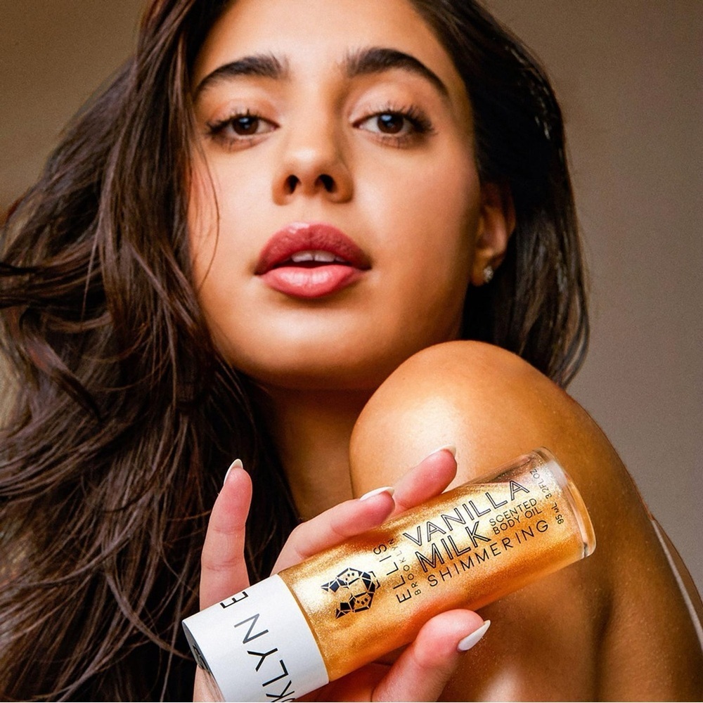 Ellis Brooklyn VANILLA MILK Shimmering Scented Body Oil | NEW | Full Size | BNIB - Picture 6 of 16